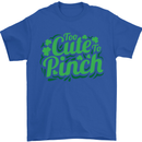 Too Cute to Pinch St. Patrick's Day Mens T-Shirt Cotton Gildan Royal Blue
