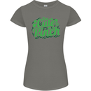 Too Cute to Pinch St. Patrick's Day Womens Petite Cut T-Shirt Charcoal