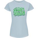 Too Cute to Pinch St. Patrick's Day Womens Petite Cut T-Shirt Light Blue