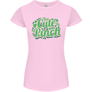 Too Cute to Pinch St. Patrick's Day Womens Petite Cut T-Shirt Light Pink