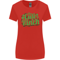 Too Cute to Pinch St. Patrick's Day Womens Wider Cut T-Shirt Red
