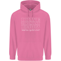 Too Many Bicycles Said No Cyclist Cycling Mens 80% Cotton Hoodie Azelea