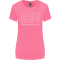 Too Many Bicycles Said No Cyclist Cycling Womens Wider Cut T-Shirt Azalea