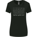 Too Many Bicycles Said No Cyclist Cycling Womens Wider Cut T-Shirt Black