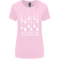 Too Many Guitars Said No Guitarist Womens Wider Cut T-Shirt Light Pink