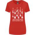 Too Many Guitars Said No Guitarist Womens Wider Cut T-Shirt Red