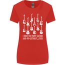 Too Many Guitars Said No Guitarist Womens Wider Cut T-Shirt Red