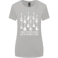 Too Many Guitars Said No Guitarist Womens Wider Cut T-Shirt Sports Grey