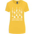 Too Many Guitars Said No Guitarist Womens Wider Cut T-Shirt Yellow