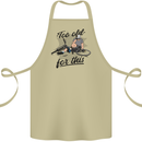 Too Old For This Funny Cycling Bicycle Cotton Apron 100% Organic Khaki