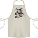 Too Old For This Funny Cycling Bicycle Cotton Apron 100% Organic Natural