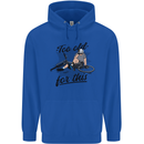 Too Old For This Funny Cycling Bicycle Mens 80% Cotton Hoodie Royal Blue