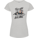 Too Old For This Funny Cycling Bicycle Womens Petite Cut T-Shirt Sports Grey