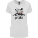Too Old For This Funny Cycling Bicycle Womens Wider Cut T-Shirt White