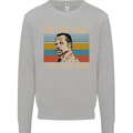 Too Old Funny Danny Glover Movie Quote Mens Sweatshirt Jumper Sports Grey