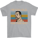 Too Old Funny Danny Glover Movie Quote Mens T-Shirt Cotton Gildan Sports Grey