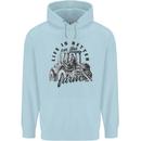 Tractor Life Is Better Farm Funny Farming Childrens Kids Hoodie Light Blue