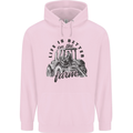 Tractor Life Is Better Farm Funny Farming Childrens Kids Hoodie Light Pink