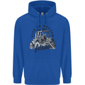 Tractor Life Is Better Farm Funny Farming Childrens Kids Hoodie Royal Blue