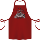 Tractor Life Is Better Farm Funny Farming Cotton Apron 100% Organic Maroon