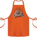 Tractor Life Is Better Farm Funny Farming Cotton Apron 100% Organic Orange