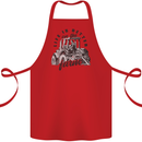 Tractor Life Is Better Farm Funny Farming Cotton Apron 100% Organic Red