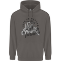 Tractor Life Is Better Farm Funny Farming Mens 80% Cotton Hoodie Charcoal