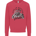 Tractor Life Is Better Farm Funny Farming Mens Sweatshirt Jumper Heliconia