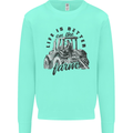 Tractor Life Is Better Farm Funny Farming Mens Sweatshirt Jumper Peppermint