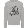 Tractor Life Is Better Farm Funny Farming Mens Sweatshirt Jumper Sports Grey