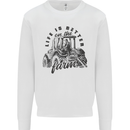 Tractor Life Is Better Farm Funny Farming Mens Sweatshirt Jumper White