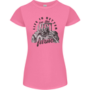 Tractor Life Is Better Farm Funny Farming Womens Petite Cut T-Shirt Azalea