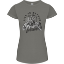 Tractor Life Is Better Farm Funny Farming Womens Petite Cut T-Shirt Charcoal