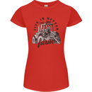 Tractor Life Is Better Farm Funny Farming Womens Petite Cut T-Shirt Red