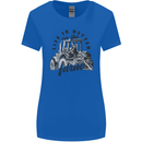 Tractor Life Is Better Farm Funny Farming Womens Wider Cut T-Shirt Royal Blue