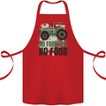 Tractor No Farmers No Food Farming Cotton Apron 100% Organic Red