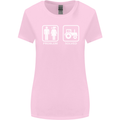 Tractor Problem Solved Driver Farmer Funny Womens Wider Cut T-Shirt Light Pink