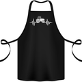 Tractor Pulse Cotton Apron 100% Organic Black