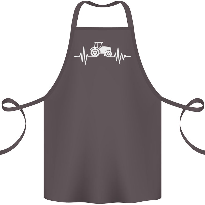 Tractor Pulse Cotton Apron 100% Organic Dark Grey