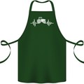 Tractor Pulse Cotton Apron 100% Organic Forest Green
