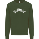 Tractor Pulse Kids Sweatshirt Jumper Forest Green
