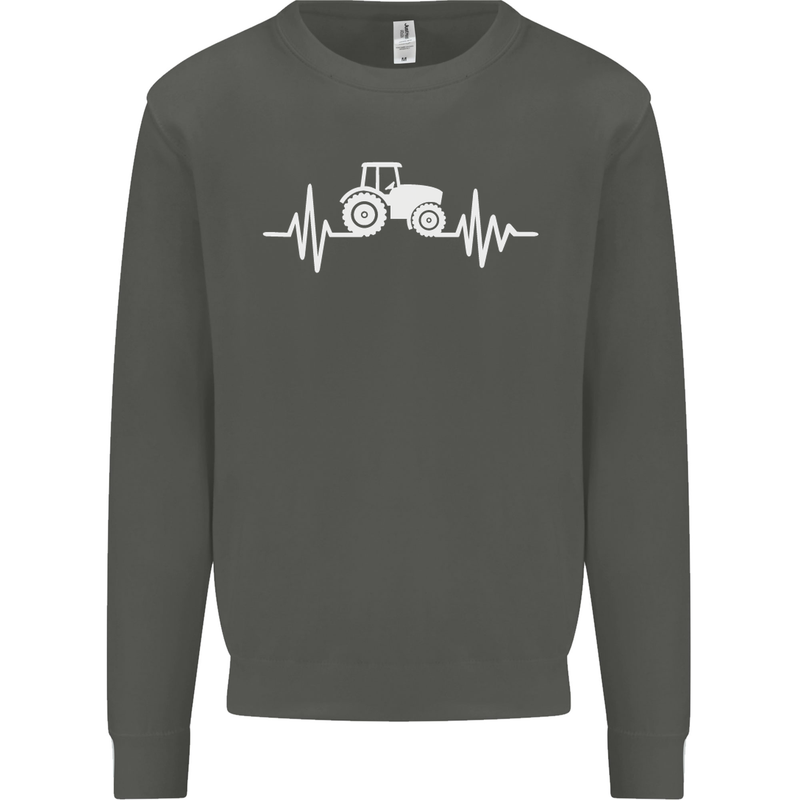 Tractor Pulse Kids Sweatshirt Jumper Storm Grey