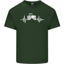 Tractor Pulse Mens Cotton T-Shirt Tee Top Forest Green