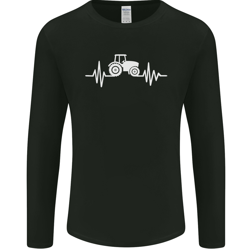 Tractor Pulse Mens Long Sleeve T-Shirt Black