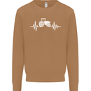 Tractor Pulse Mens Sweatshirt Jumper Caramel Latte