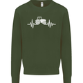 Tractor Pulse Mens Sweatshirt Jumper Forest Green