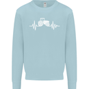 Tractor Pulse Mens Sweatshirt Jumper Light Blue