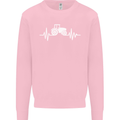 Tractor Pulse Mens Sweatshirt Jumper Light Pink