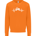Tractor Pulse Mens Sweatshirt Jumper Orange