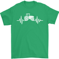 Tractor Pulse Mens T-Shirt Cotton Gildan Irish Green